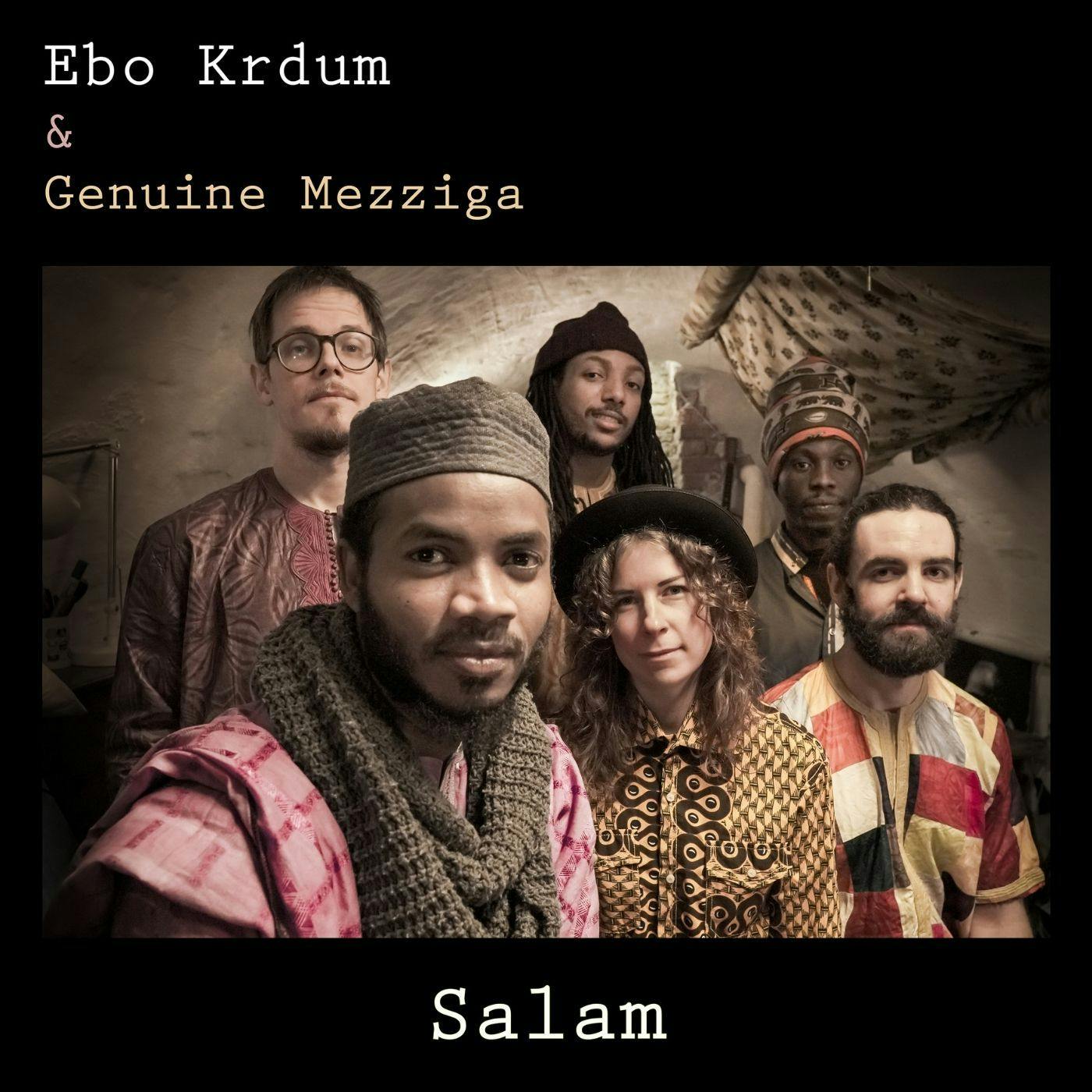 This is Ebo album Salam image. Photo by: Simon Sahara & cover-design by Khalid Faroq